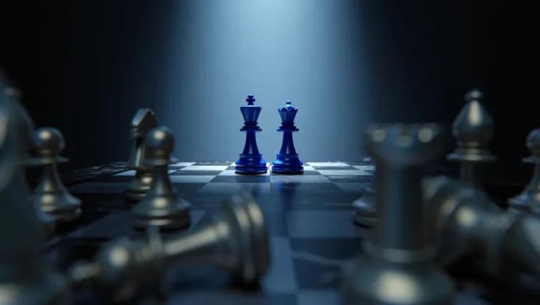 Chess kings facing each other symbolizing Chase Sapphire Preferred vs Capital One Venture X comparison