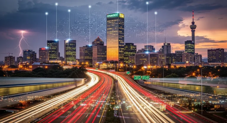 A city overview of Johannesburg symbolizing Things to Know Before You Go to Johannesburg