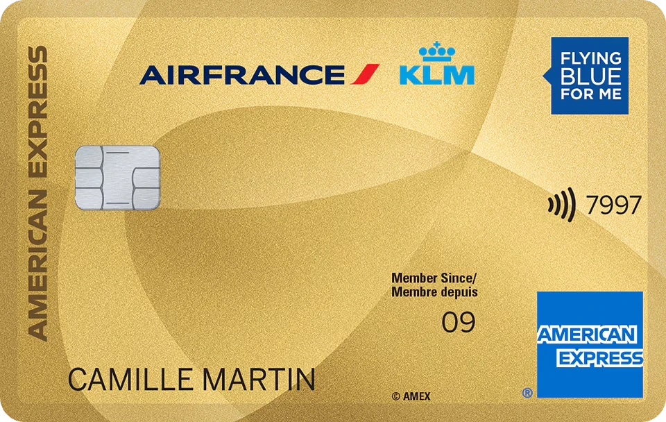 Air France KLM – American Express Gold Card