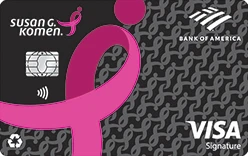 Susan G. Komen® Customized Cash Rewards credit card