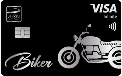 AEON Biker Infinite Visa Card