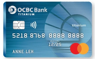 OCBC Titanium MasterCard Blue